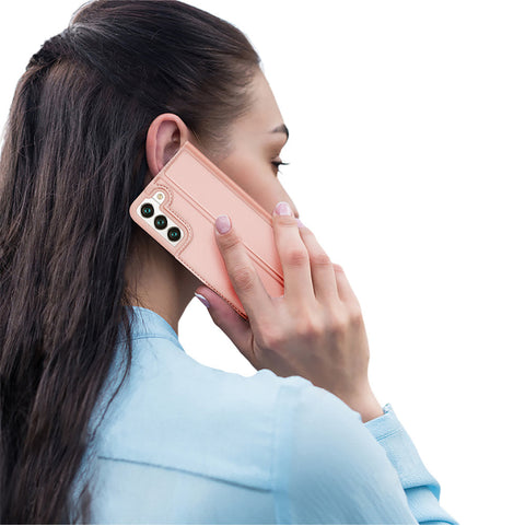 Eleganten etui/ovitek Dux Ducis za Samsung S22 Plus | Skin Pro, Rose Gold