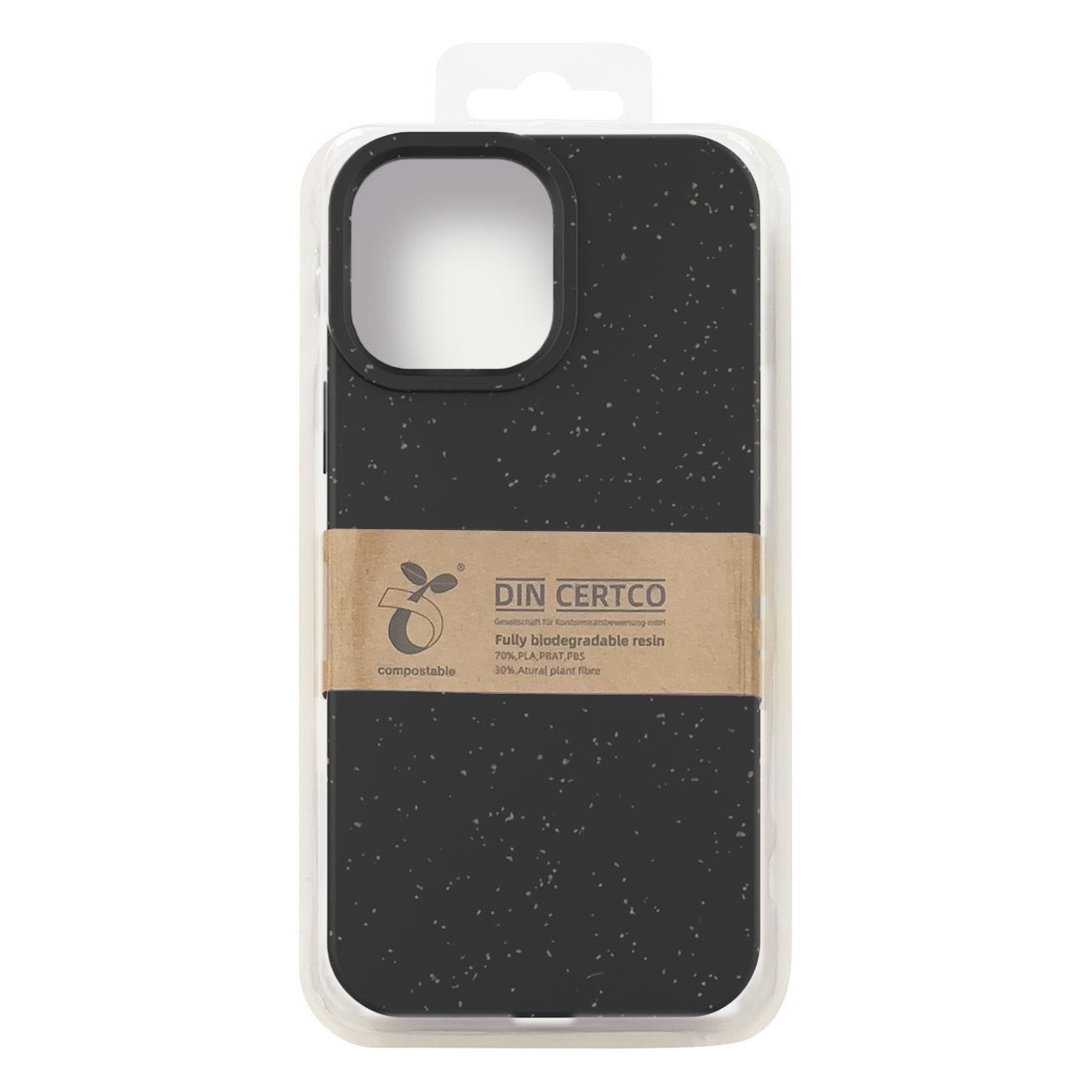 Eco Case bio razgradljiv ovitek za iPhone 13 Pro Max, Črn
