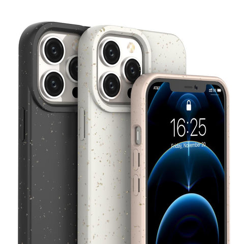 Eco Case bio razgradljiv ovitek za iPhone 14 Pro, Bel