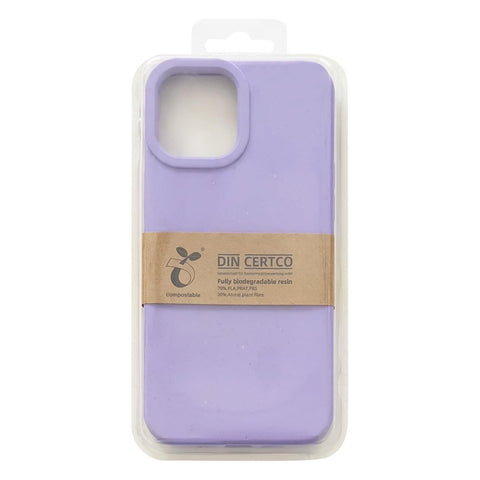 Eco Case bio razgradljiv ovitek za iPhone 12 Pro Max, Vijoličen