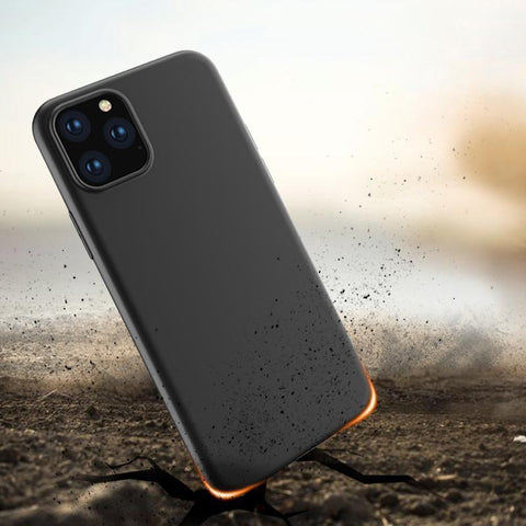 Ovitek za iPhone 15 Pro, Silikonski, Črn