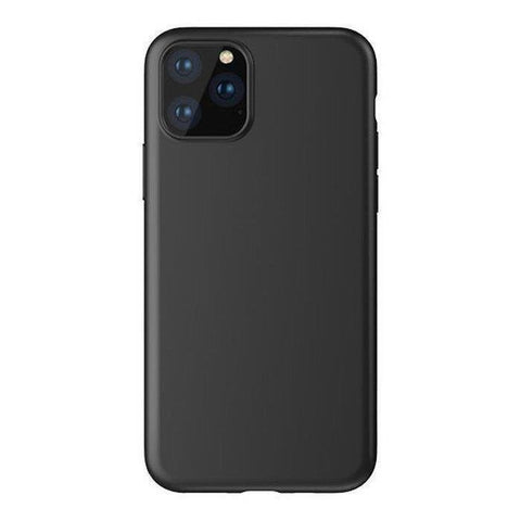 Ovitek za iPhone 15, Silikonski, Črn