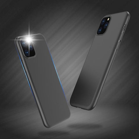 Ovitek za iPhone 15, Silikonski, Črn