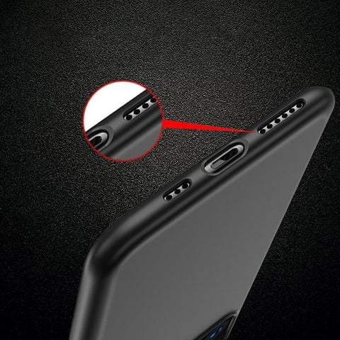 Ovitek za iPhone 15, Silikonski, Črn