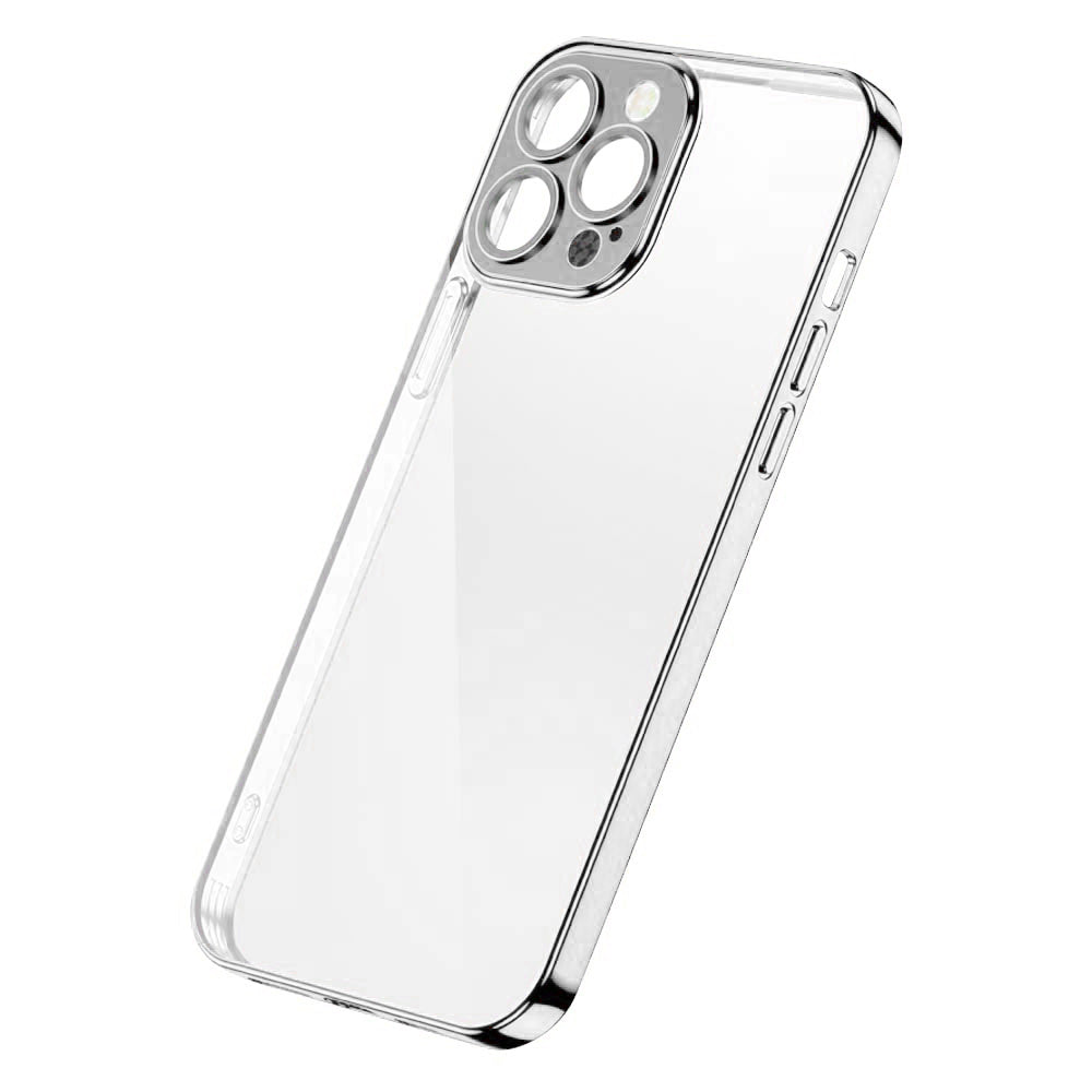 JOYROOM Chery Mirror ovitek za iPhone 13 | Silver, zaščita kamere