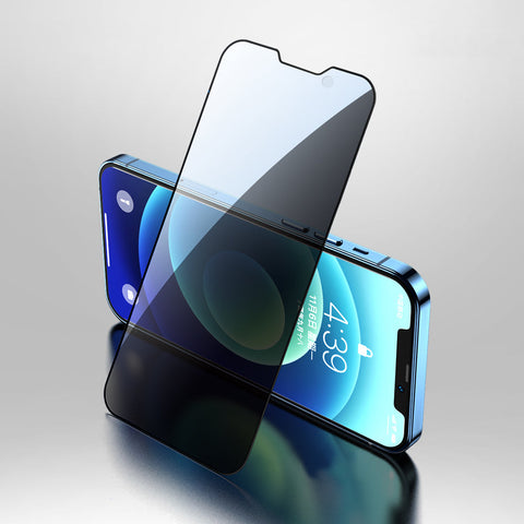 JOYROOM Knight Anti-Spy zaščitno steklo za iPhone 13 Pro Max | Full Glue, črn rob
