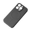 Liquid Silicone MagSafe ovitek za iPhone 15, Črn