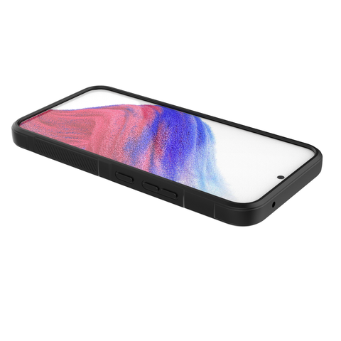 Eleganten Wave ovitek za Samsung A54 5G, Burgundy