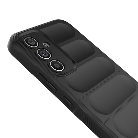 Eleganten Wave ovitek za Samsung A54 5G, Burgundy