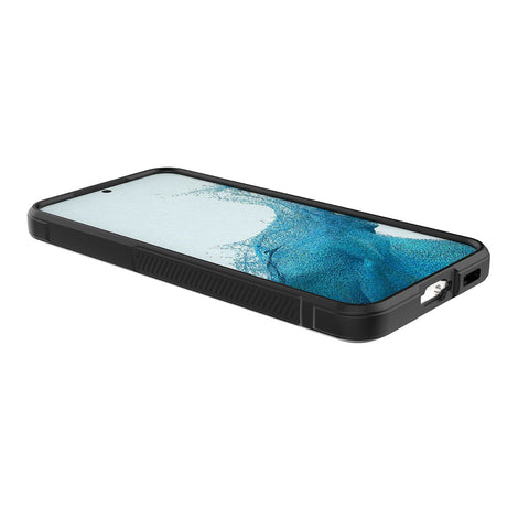 Eleganten Wave ovitek za Samsung S23 Plus, Nebeško moder