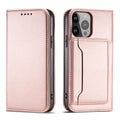 Modni etui/ovitek za Samsung A54, žepek, Pink