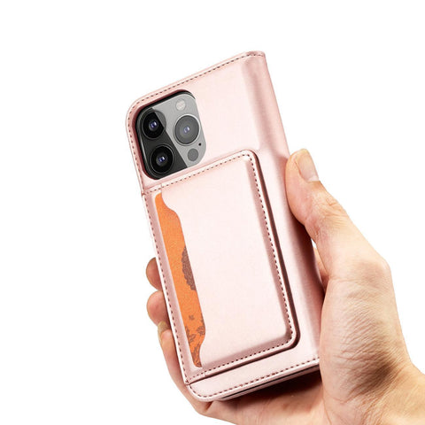Modni etui/ovitek za Samsung S23 Ultra, žepek, Pink