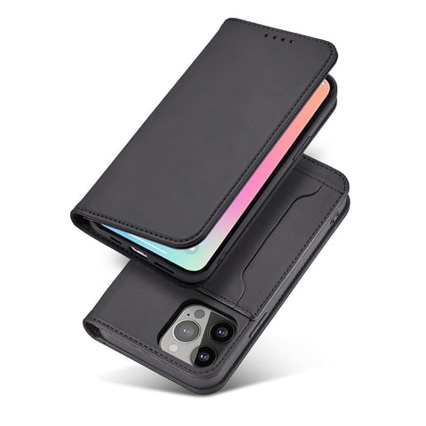 Modni etui/ovitek za Samsung S23, žepek, Črn