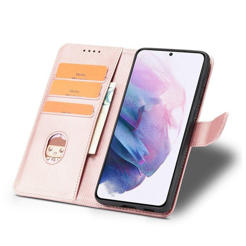Eleganten etui/ovitek za  Samsung S22 Ultra, Rose Gold