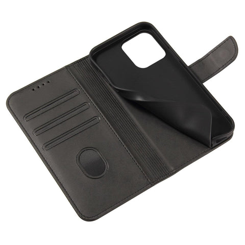 Eleganten etui ovitek za Samsung S23 FE, Črn
