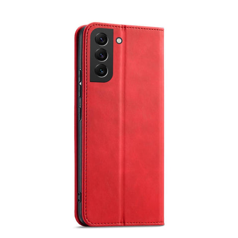 Modni etui/ovitek za Samsung A54 5G, Rdeč