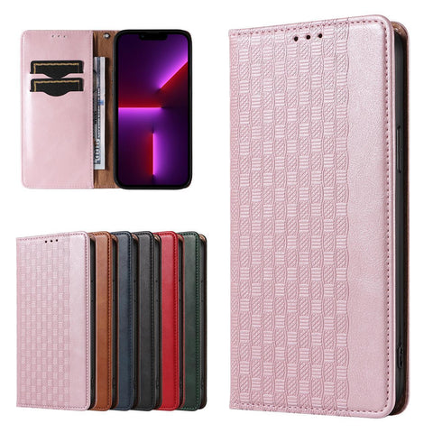 Eleganten etui/ovitek za Samsung A54 5G, Fina tkanina, Pink