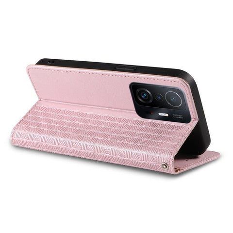 Eleganten etui/ovitek za Samsung A53 5G, Fina tkanina, Pink