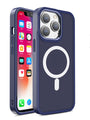 Hibridni MagSafe ovitek za iPhone 15 Pro, Moder
