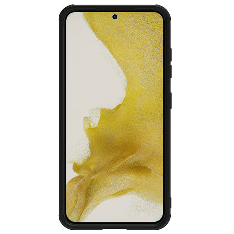 Nillkin CamShield Leather ovitek za Samsung S23 5G, Črn