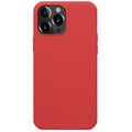 NILLKIN Super Frosted Shield Pro ovitek za iPhone 13 Mini, Rdeč