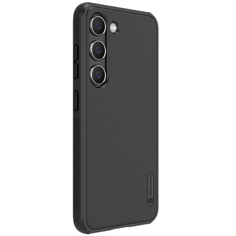 NILLKIN Super Frosted Shield Pro ovitek za Samsung S23 FE, Črn