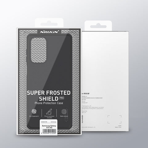 NILLKIN Super Frosted Shield Pro ovitek za Samsung A73 5G, črn