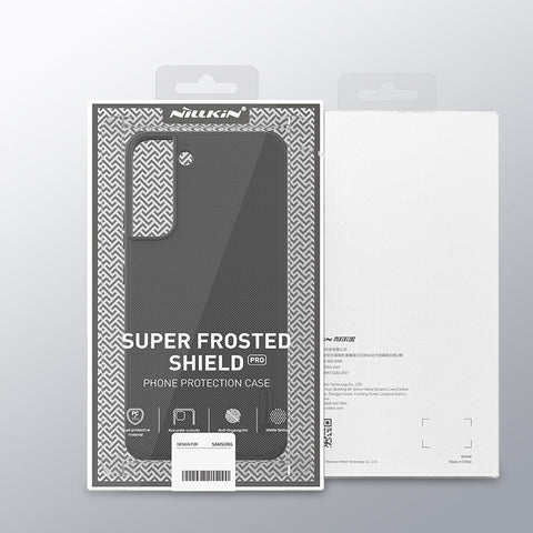 NILLKIN Super Frosted Shield Pro ovitek za Samsung S22 Plus 5G, črn