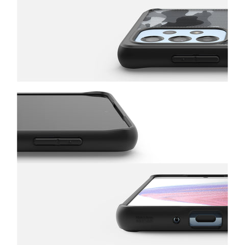 RINGKE Fusion ovitek za Samsung A53 5G, Matte Camo Black