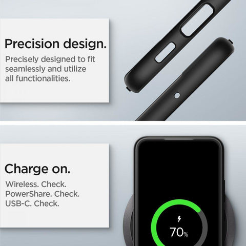 SPIGEN Ultra Hybrid ovitek za Samsung S22 Plus, Frost Black