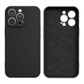Ovitek za Samsung S23 5G, Liquid Silicone, Črn
