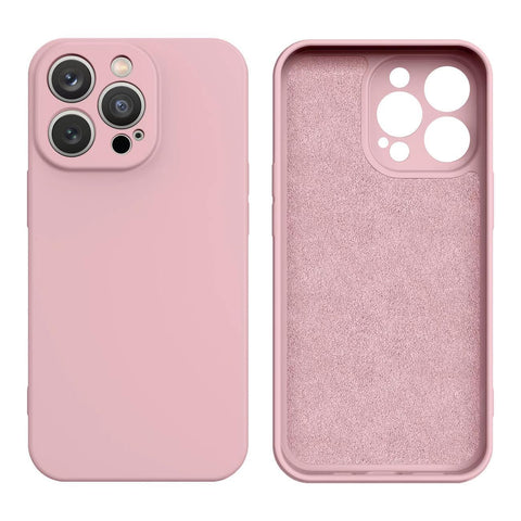 Ovitek za Samsung A54 5G, Liquid Silicone, Pink