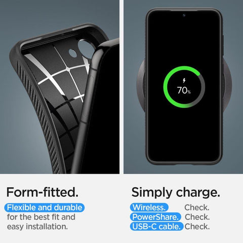SPIGEN Liquid Air ovitek za Samsung S23 Plus, Matte Black