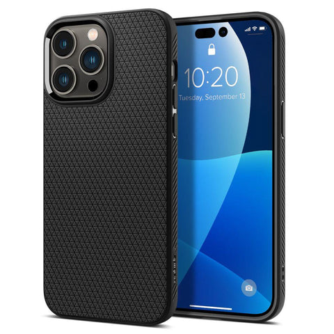 SPIGEN Liquid Air ovitek za iPhone 14 Pro Max, Matte Black