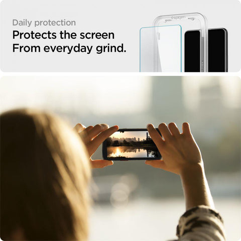 SPIGEN Premium zaščitno steklo za Samsung A53 5G, 2PACK | Full Glue