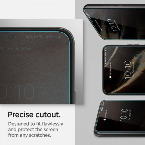 SPIGEN Premium zaščitno steklo za Samsung S22 Plus, 2PACK | Full Glue