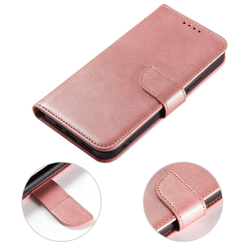 Eleganten etui/ovitek za iPhone 15, Rose Gold