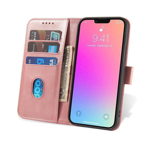 Eleganten etui/ovitek za iPhone 15, Rose Gold