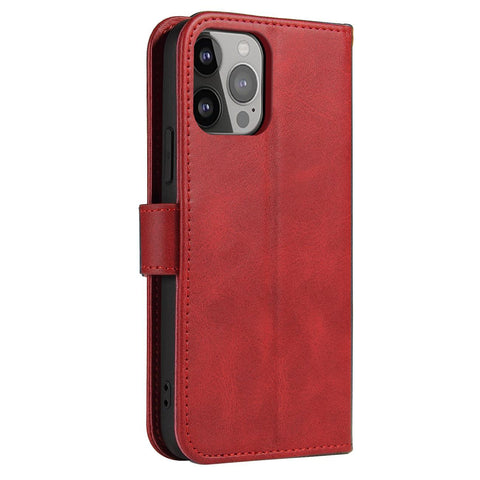 Eleganten etui/ovitek za iPhone 15, Rdeč