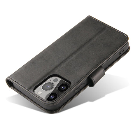 Eleganten etui/ovitek za iPhone 15 Pro, Črn