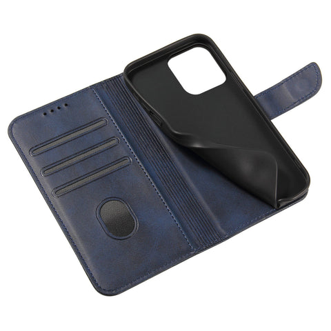 Eleganten etui/ovitek za iPhone 15 Pro, Moder