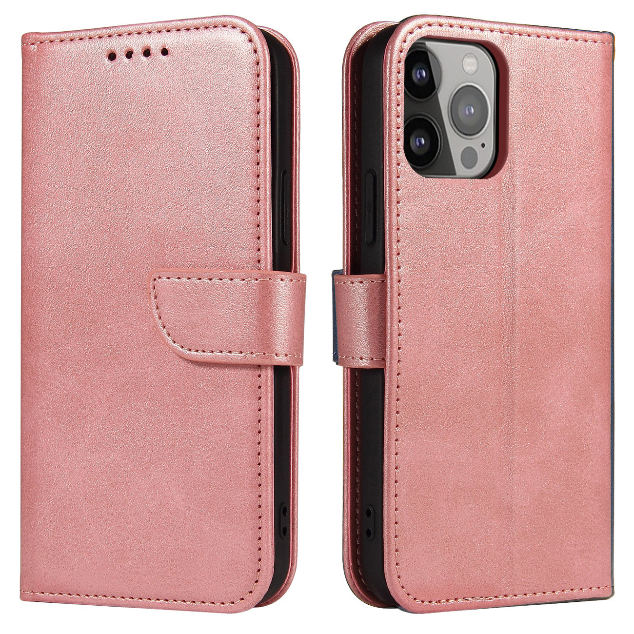 Eleganten etui/ovitek za iPhone 15 Pro, Rose Gold
