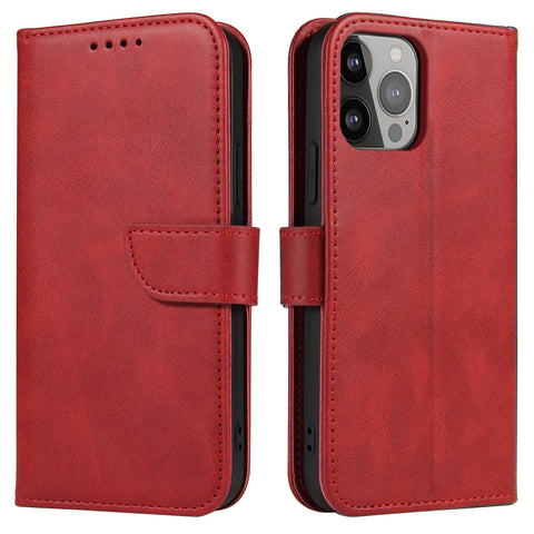 Eleganten etui/ovitek za iPhone 15 Pro, Rdeč