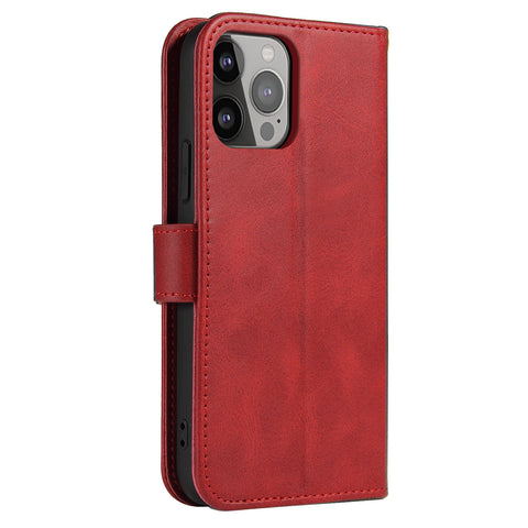 Eleganten etui/ovitek za iPhone 15 Pro, Rdeč