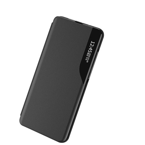 Etui/ovitek s prednjim okencem za Samsung S22 Plus, Rdeč
