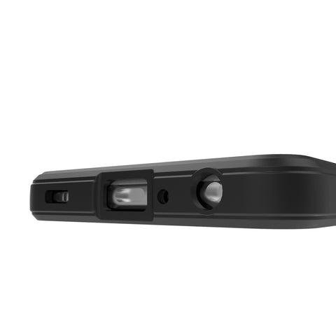 Eleganten Wave ovitek za Samsung A52, črn