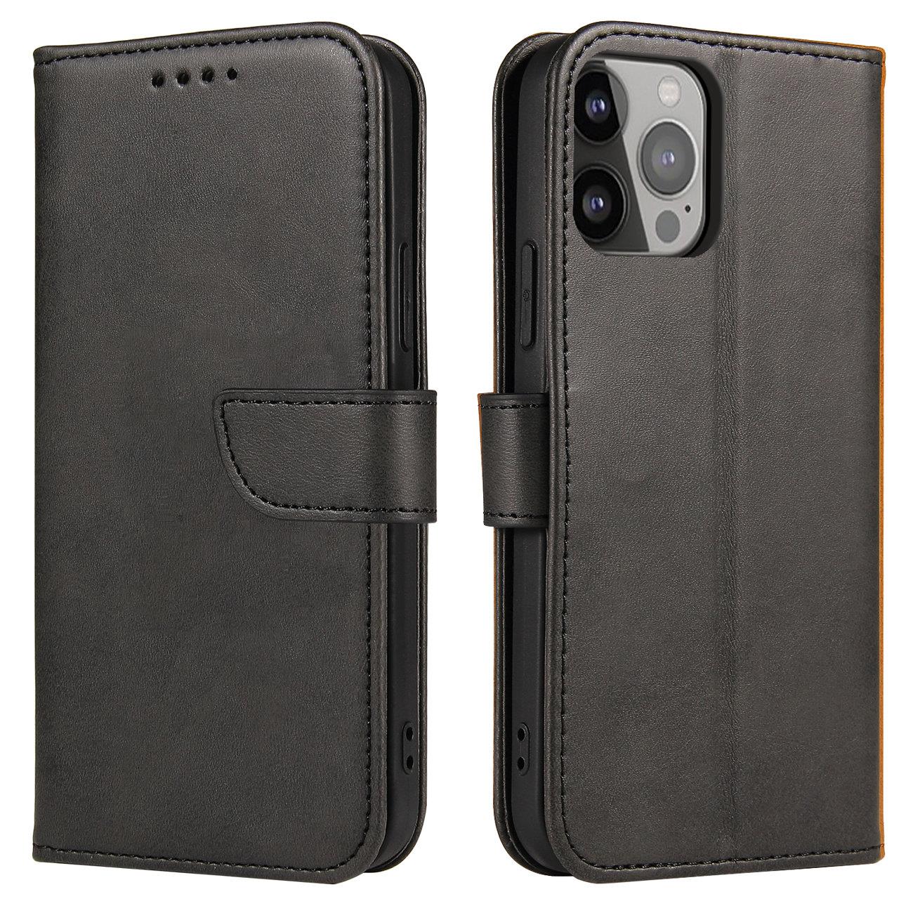 Eleganten etui ovitek za Samsung S23 FE, Črn