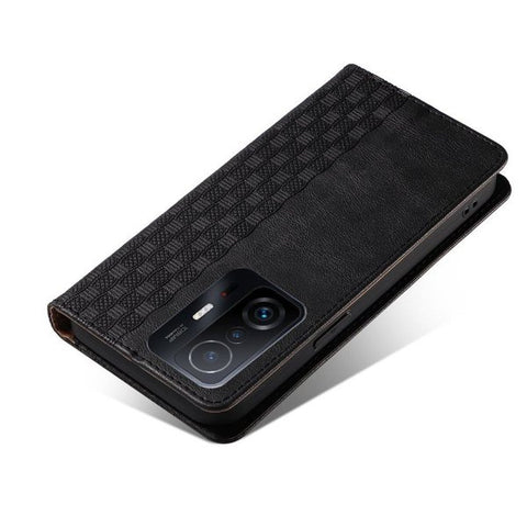 Eleganten etui/ovitek za Samsung A53, Fina tkanina, Črn