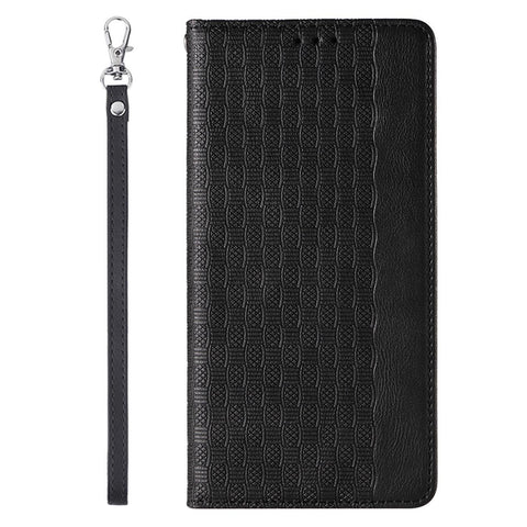 Eleganten etui/ovitek za iPhone 13, Fina tkanina, Črn