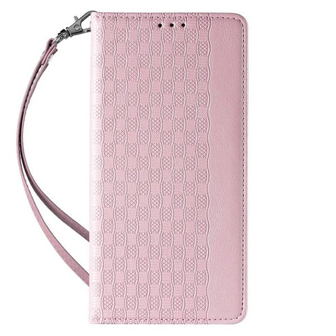 Eleganten etui/ovitek za iPhone13, Fina tkanina, Pink